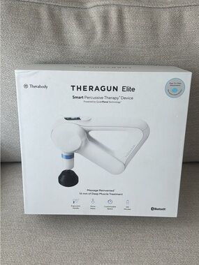 Therabody Theragun Elite Percussive Therapy Device - White